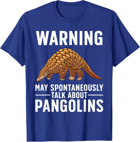 Cool Pangolin Women Save Pangolins Anteater Animal T-Shirt - T-Shirt | Royal