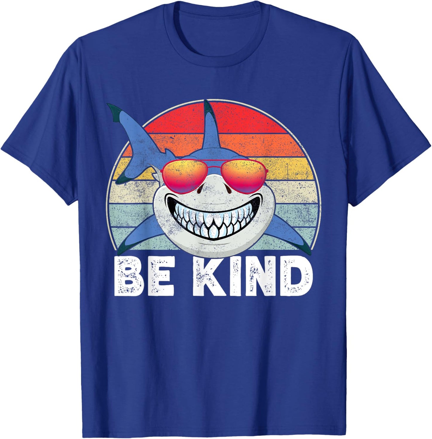Be Kind Unity Day Orange Shark Kindness Anti Bullying Kids T-Shirt - T-Shirt | Royal
