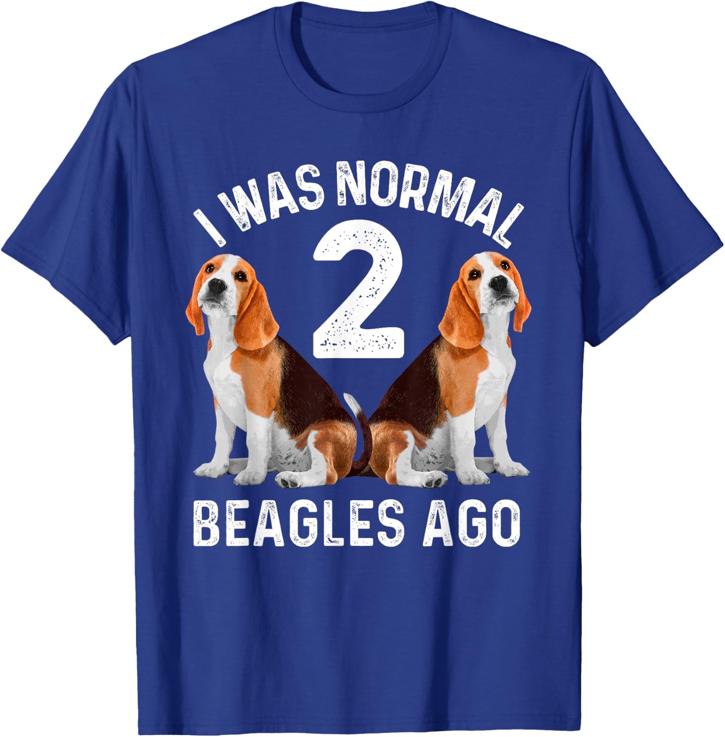 Funny Beagle Dog Art Women Boys Girls Beagle Lovers T-Shirt - T-Shirt | Royal