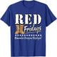 R.E.D. Friday Military Remember Everyone Deployed RED T-Shirt - T-Shirt | Royal