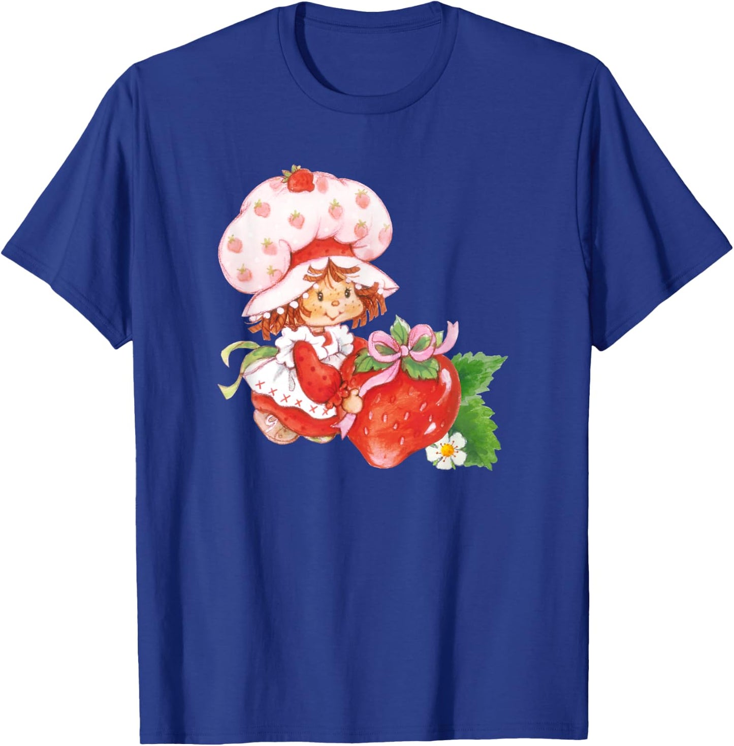 Strawberry Shortcake Sweet Surprise Strawberry Bow Vintage T-Shirt - T-Shirt | Royal