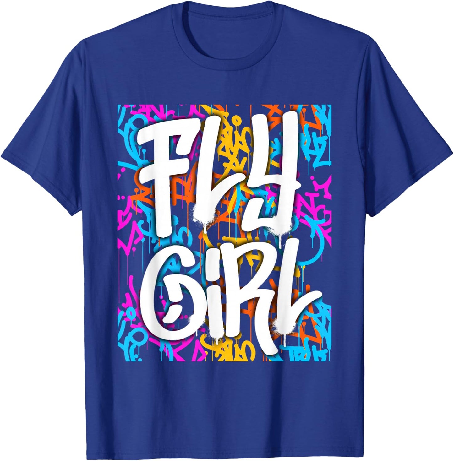 Fly Girl Women Girls T-Shirt - T-Shirt | Royal