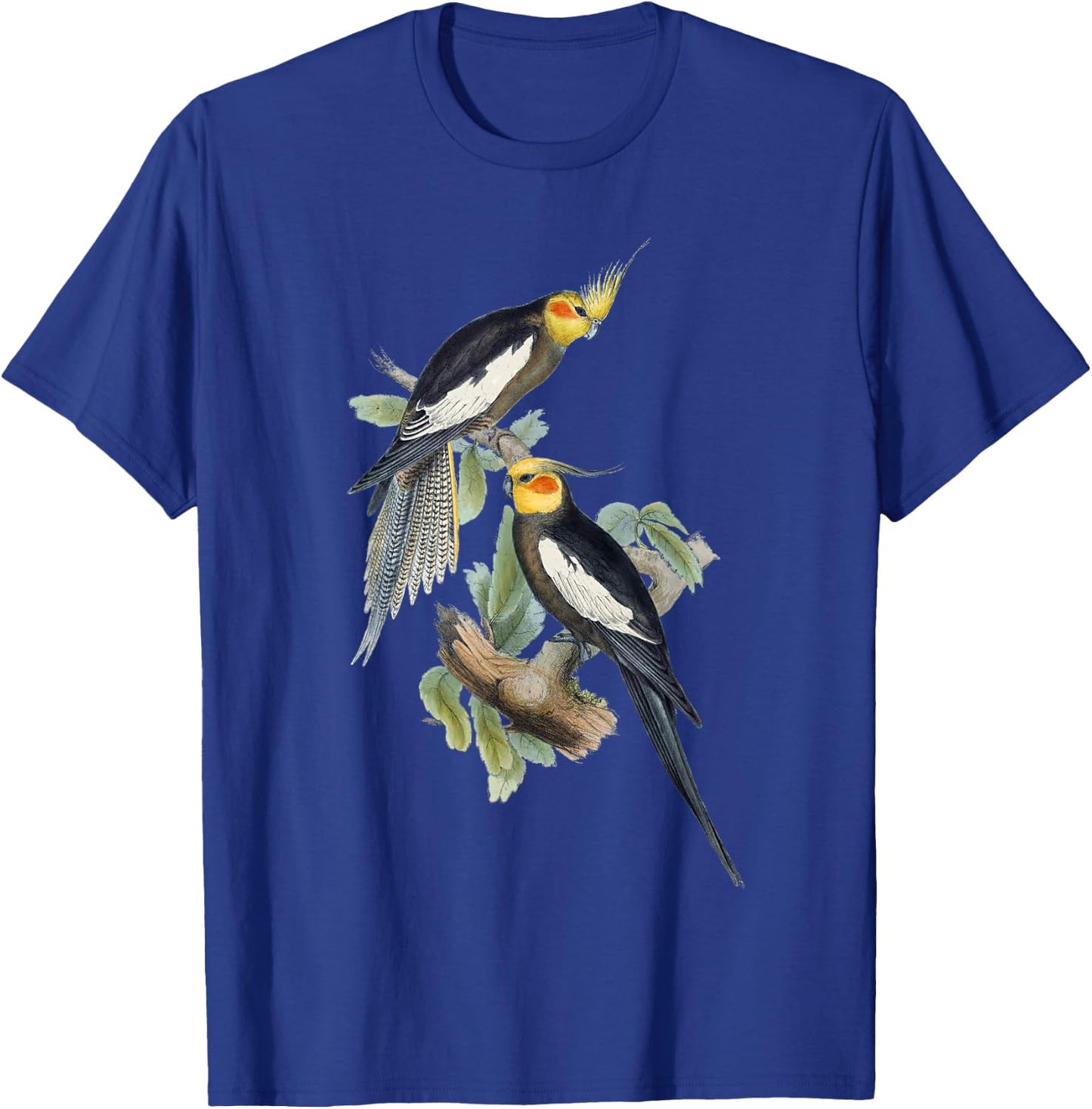 Love Cockatiel Women Parrot for pet Bird Lovers Cockatiel T-Shirt - T-Shirt | Royal