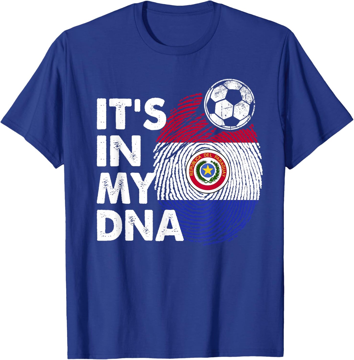 Paraguay In My DNA Paraguayan Flag Team Paraguay T-Shirt - T-Shirt | Royal