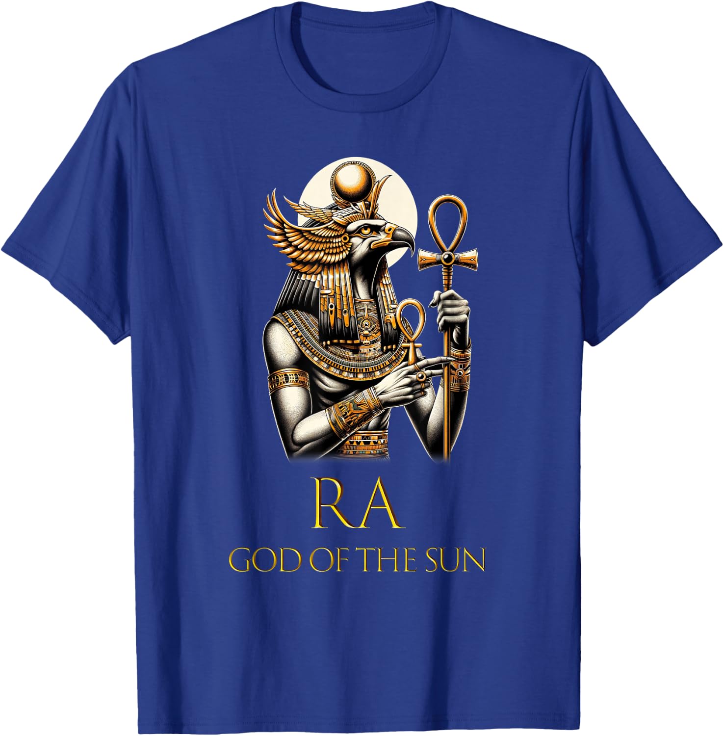 Ancient Egyptian God Pharaoh King Ra God of the Sun T-Shirt - T-Shirt | Royal