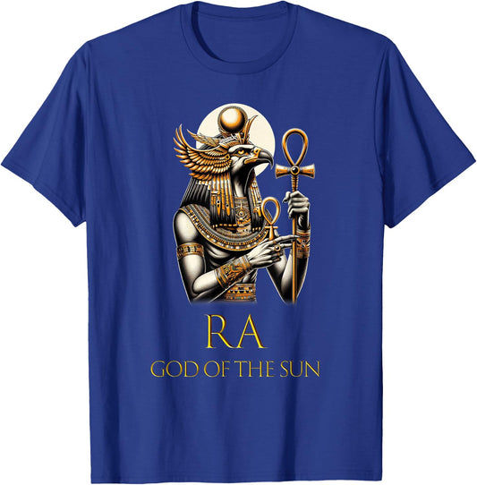 Ancient Egyptian God Pharaoh King Ra God of the Sun T-Shirt - T-Shirt | Royal