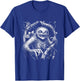 Creepy Scary Horror Sloth Forest Art Illustration Design T-Shirt - T-Shirt | Royal
