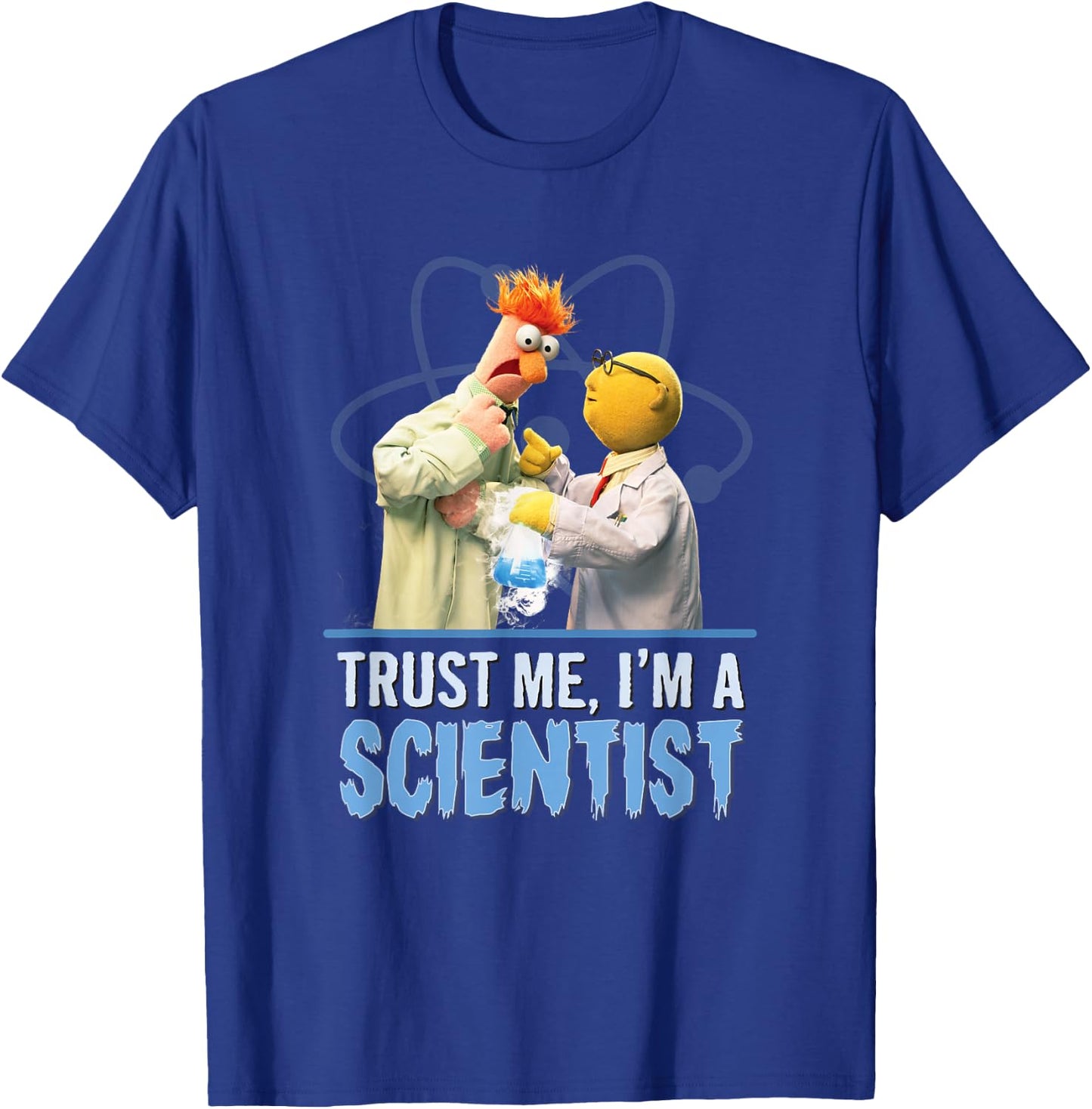 Disney The Muppets Trust Me I'm A Scientist Bunsen & Beaker T-Shirt - T-Shirt | Royal