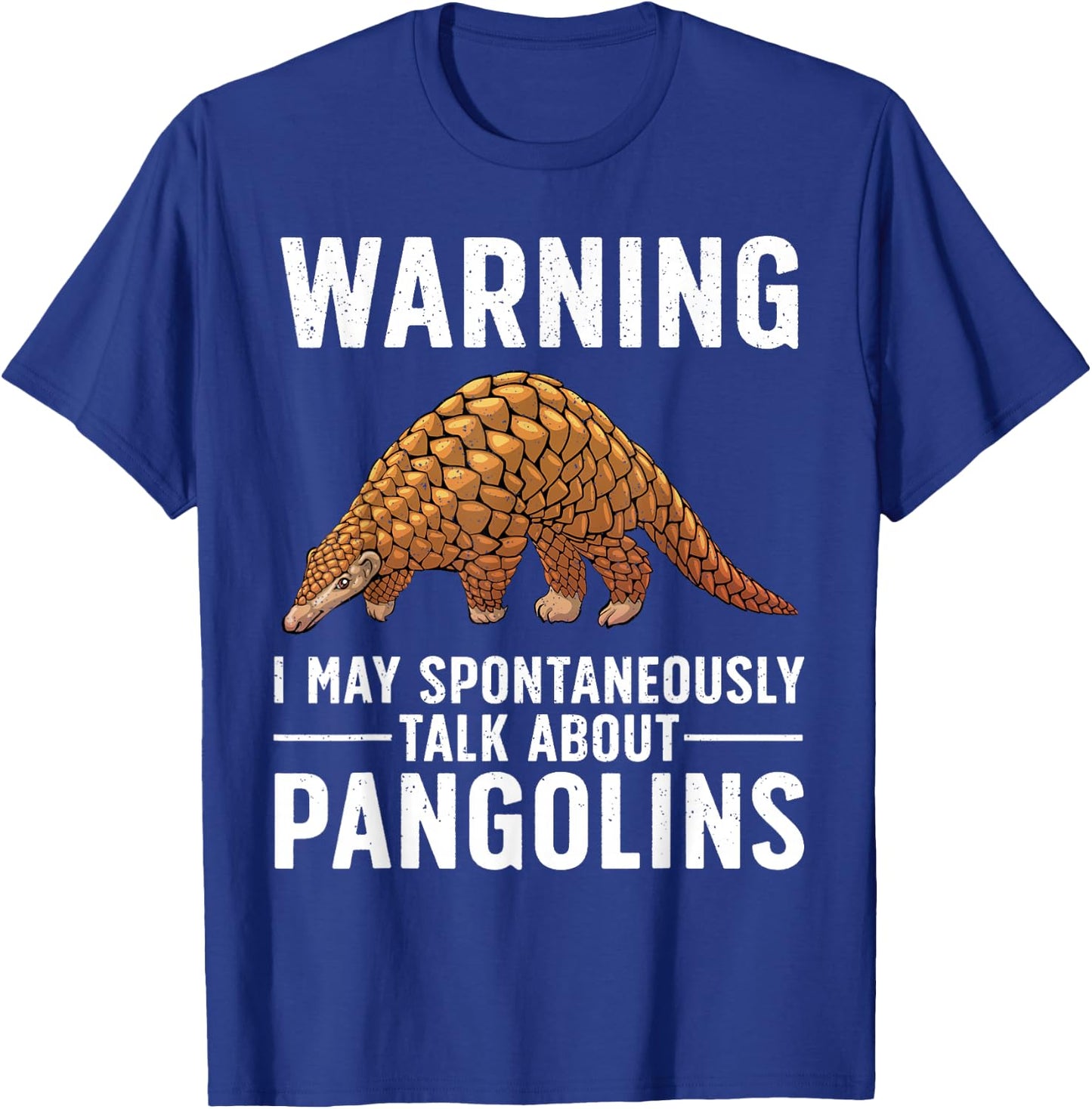 Cool Pangolin Women Save Pangolins Anteater Animal T-Shirt - T-Shirt | Royal