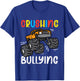 Kids Crushing Bullying Monster Truck Orange Unity Day Kids Boys T-Shirt - T-Shirt | Royal