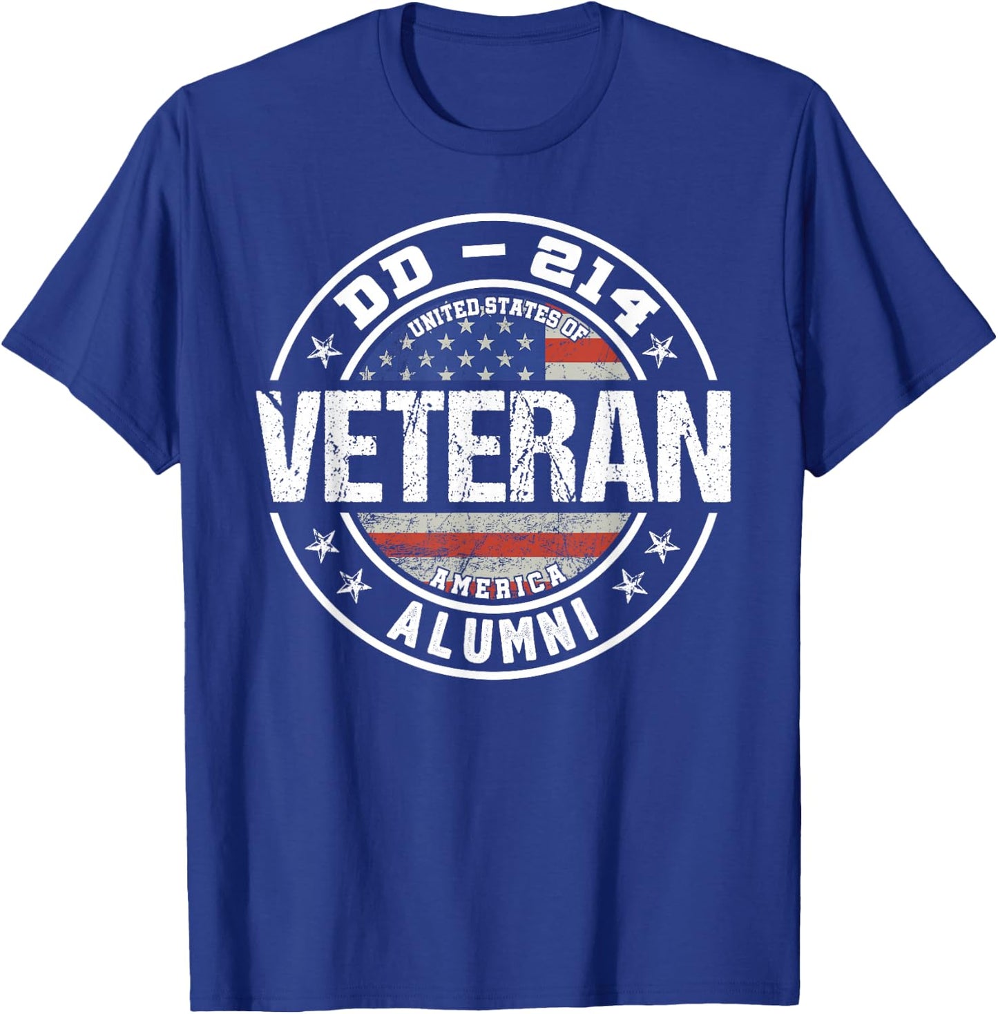 Veteran Dd-214 Alumni Class of 2020 T-Shirt - T-Shirt | Royal