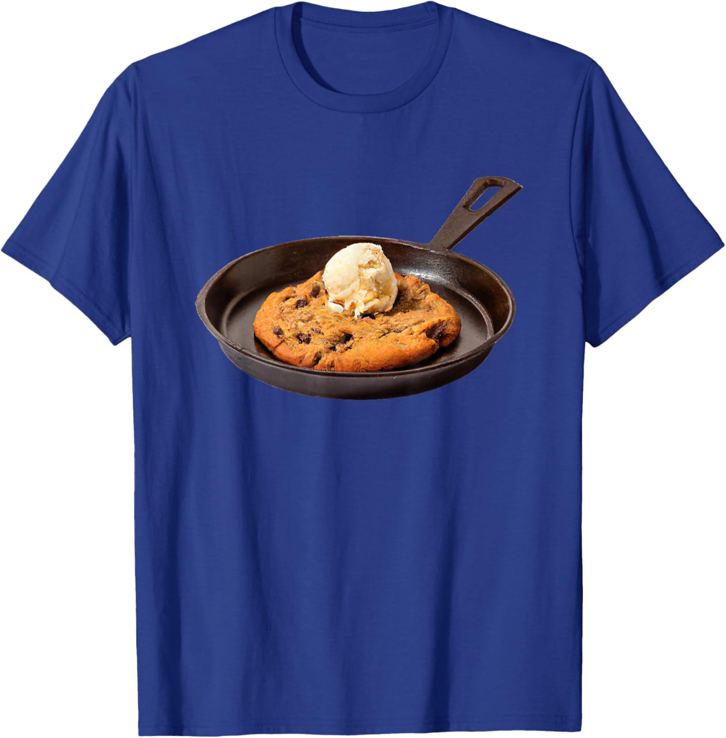 Skillet Chocolate Chip Cookie T-Shirt - T-Shirt | Royal