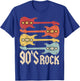 90s Rock Band Guitar Cassette Tape 1990s Vintage 90s Costume T-Shirt - T-Shirt | Royal