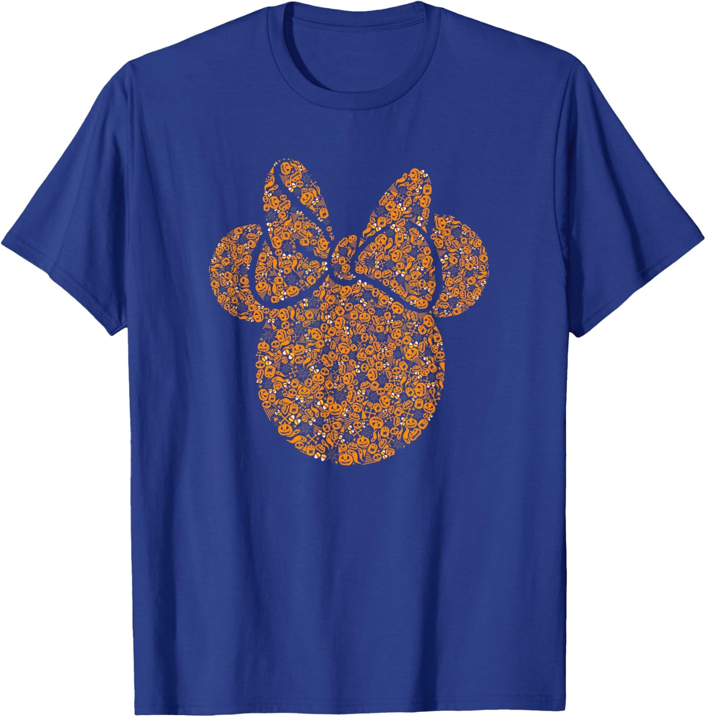 Disney Mickey and Friends Halloween Minnie Pumpkin Fill Ears T-Shirt - T-Shirt | Royal