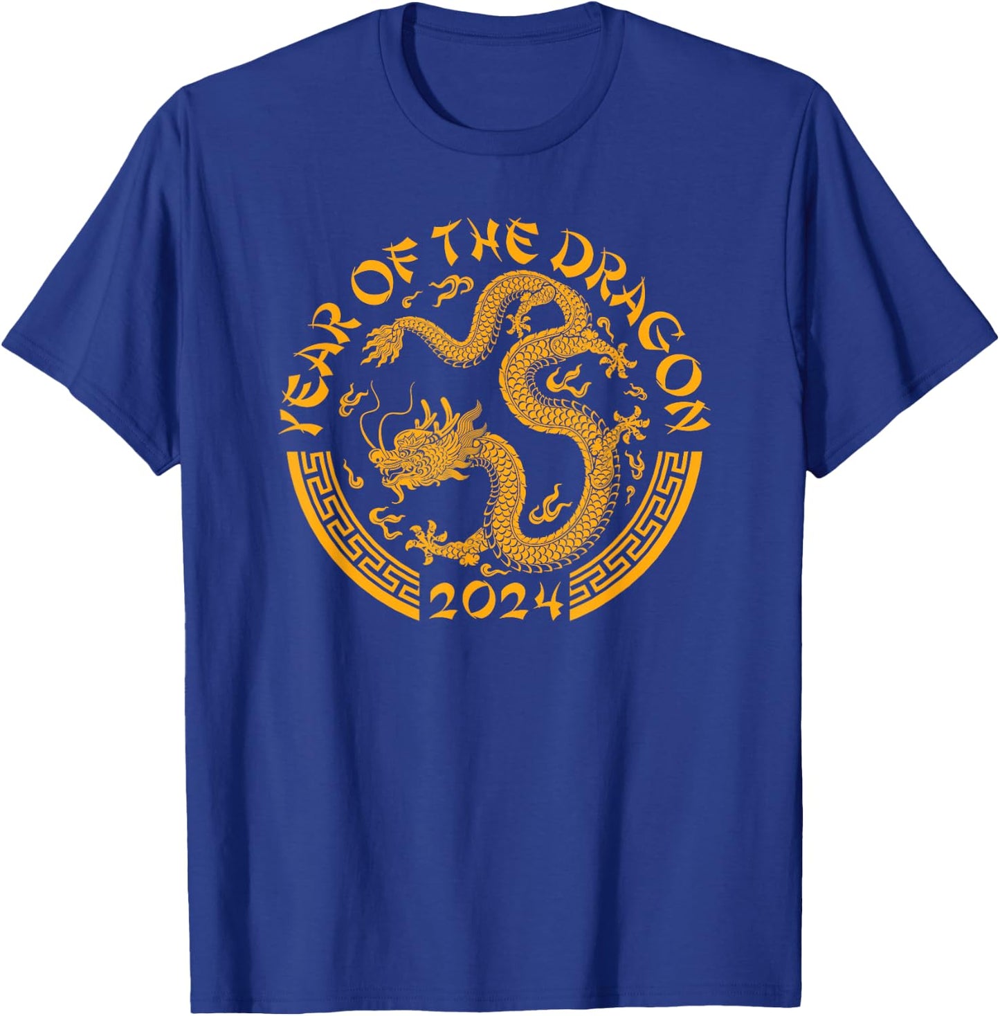 Chinese Zodiac New Year of the Dragon Lunar 2024 T-Shirt - T-Shirt | Royal