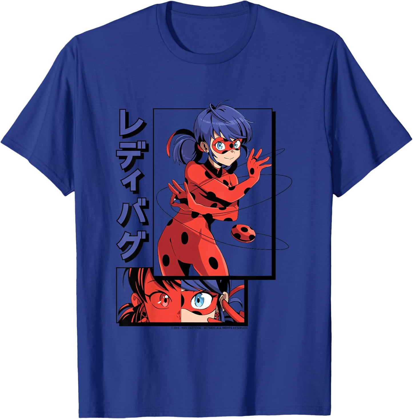 Kids Miraculous Lady Bug - Manga Lady Bug T-Shirt - T-Shirt | Royal