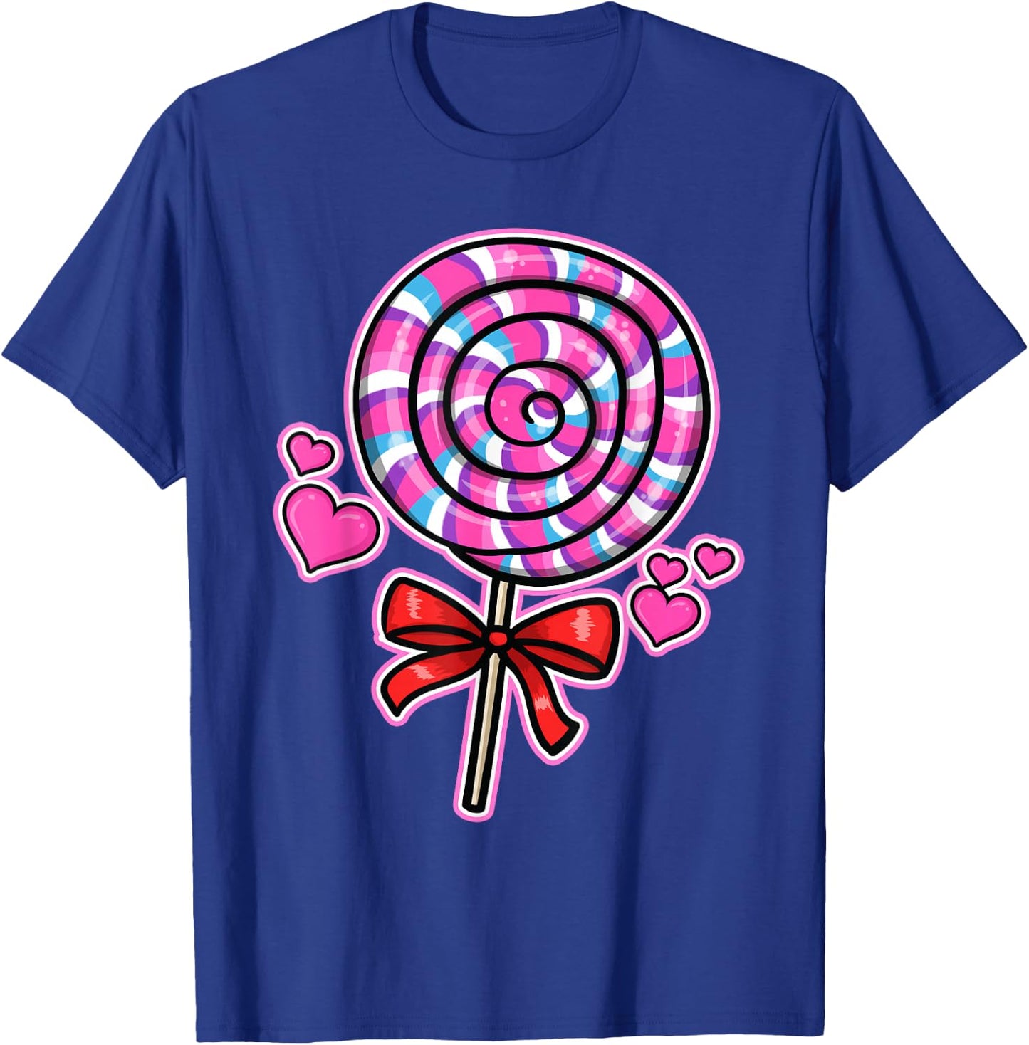 Lollipop Candy T-Shirt - T-Shirt | Royal