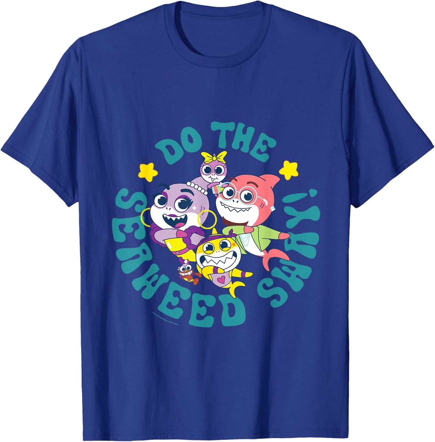 Baby Shark Do The Seaweed Sway! T-Shirt - T-Shirt | Royal