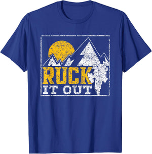Ruck It Out Backpack Workout Backpack T-Shirt - T-Shirt | Royal