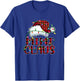 Mimi Claus Shirt Christmas Lights Pajama Family Matching T-Shirt - T-Shirt | Royal