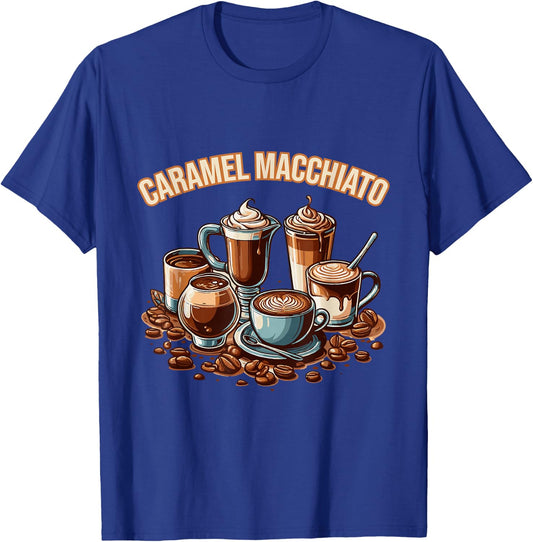 Caramel Macchiato Best Brew Coffee T-Shirt - T-Shirt | Royal