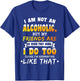 I Am Not a Alcoholic but My Friends Are So When They Drink T-Shirt - T-Shirt | Royal