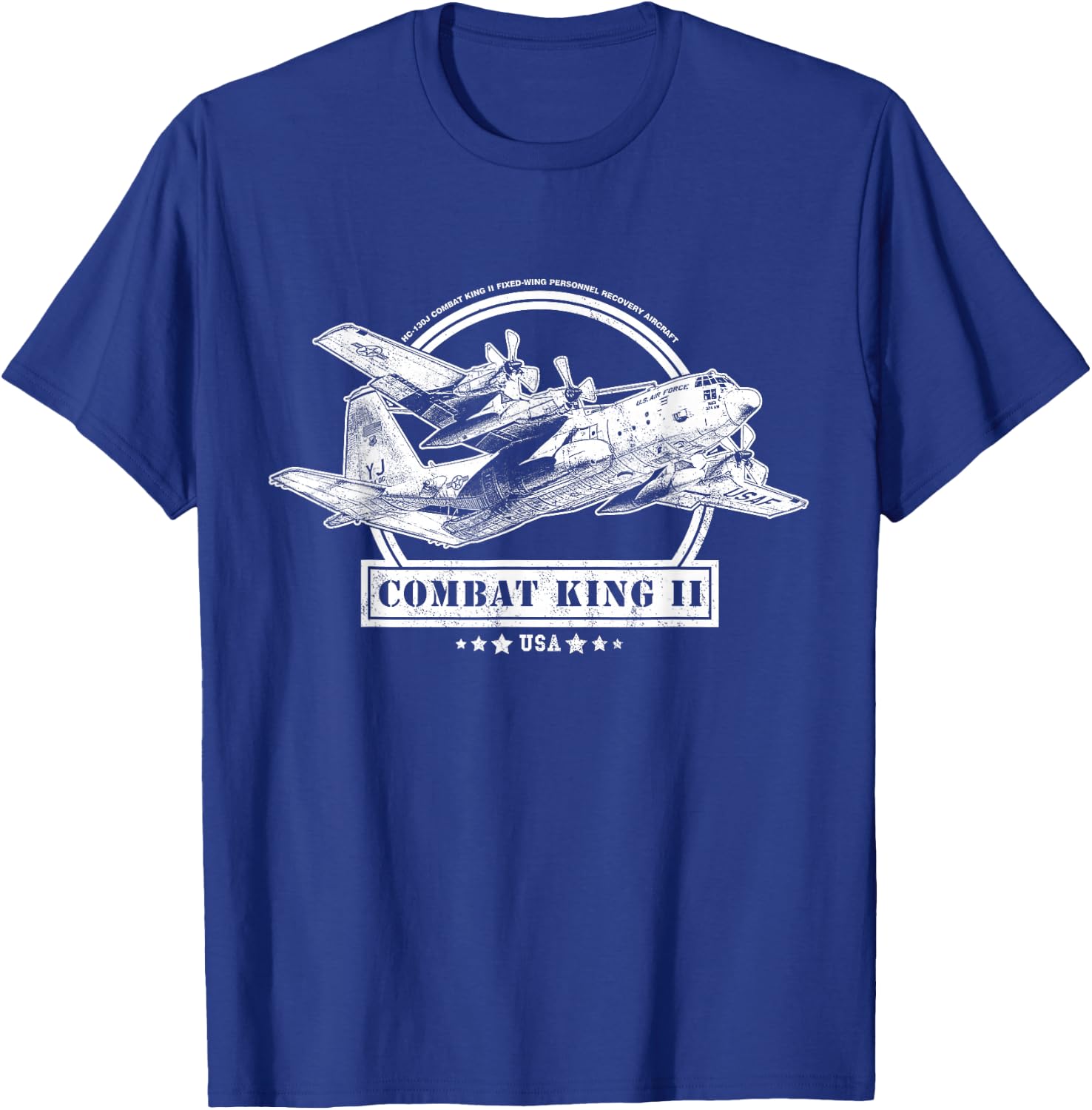 HC-130J Combat King II T-Shirt - T-Shirt | Royal