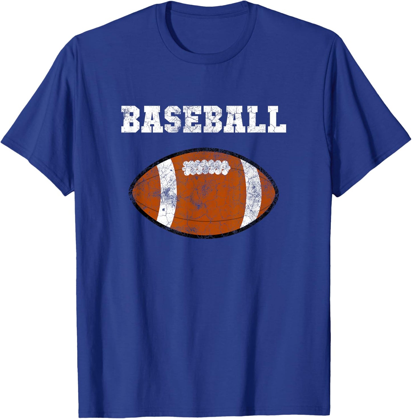 Ironic Sarcastic American football Baseball Sport souvenir T-Shirt - T-Shirt | Royal