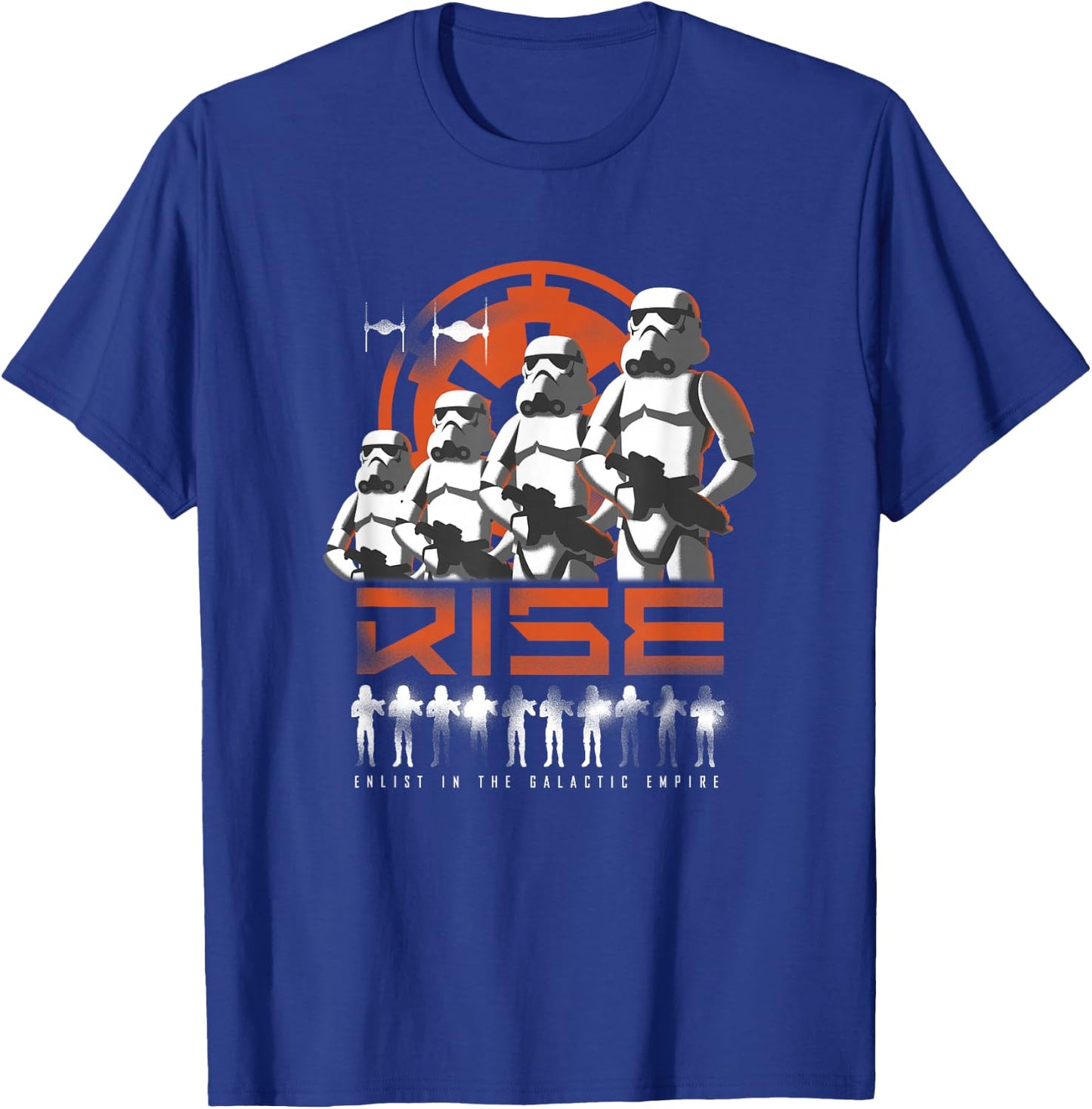 Star Wars Rebels Rise Galactic Empire Recruitment Propaganda T-Shirt - T-Shirt | Royal