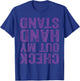 Check Out My Handstand Gymnast Yoga Funny Boys Gymnastics T-Shirt - T-Shirt | Royal