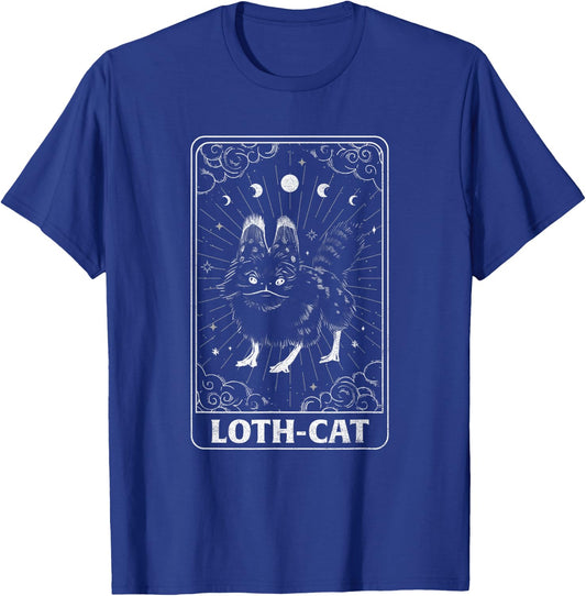 Star Wars: Ahsoka Loth-Cat Starry Celestial Tarot Card Line T-Shirt - T-Shirt | Royal