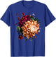 Vintage Dahlia Inspired Flower Plant Lover Funny gardening T-Shirt - T-Shirt | Royal