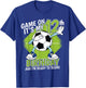 12 Year Old Soccer Player Boy 12th Birthday Soccer Theme T-Shirt - T-Shirt | Royal