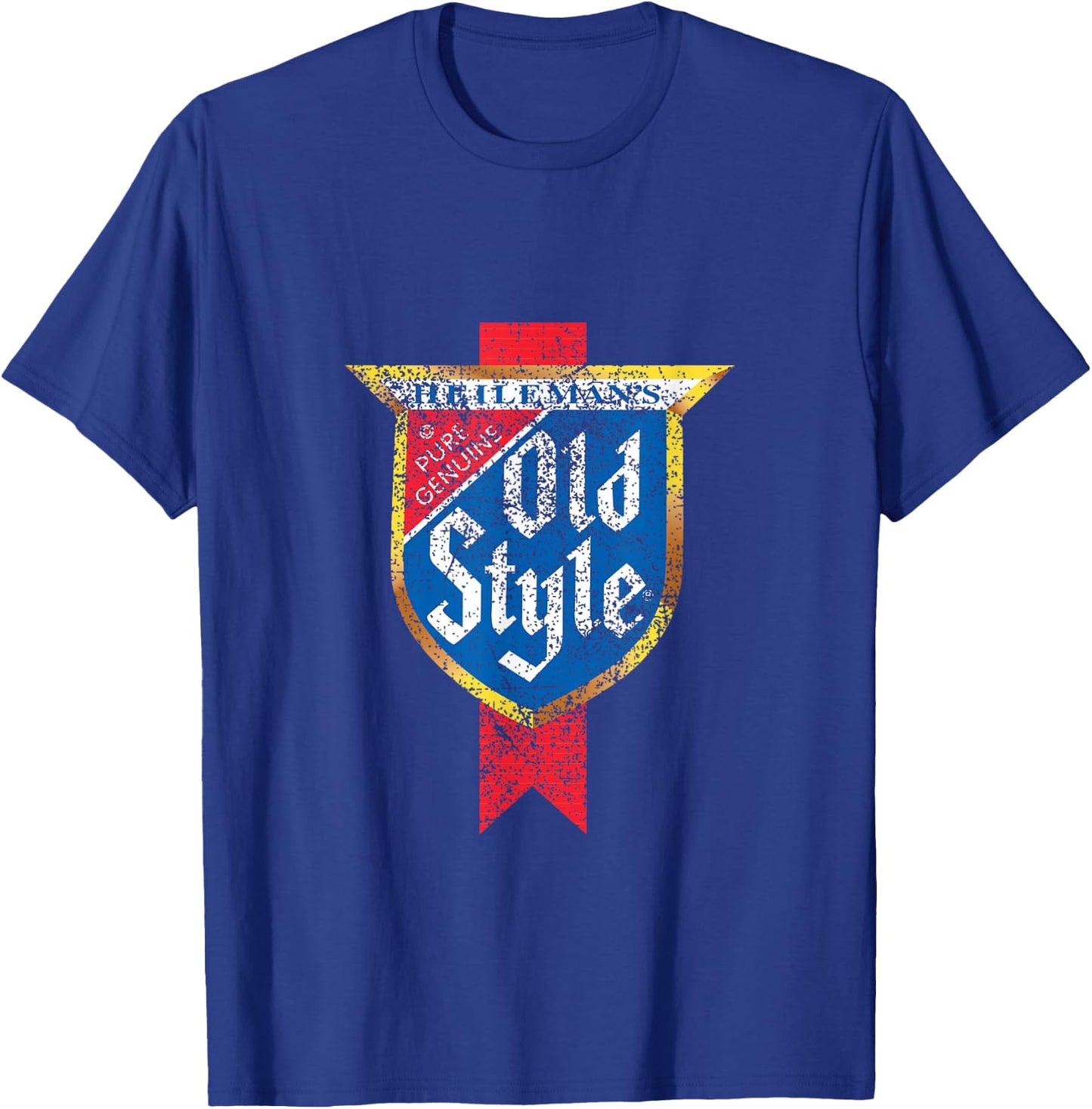 Old Style Beer Vintage Logo - Classic Look T-Shirt - T-Shirt | Royal