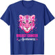 In October We Wear Pink Cute Little Lion Breast Cancer Women T-Shirt - T-Shirt | Royal