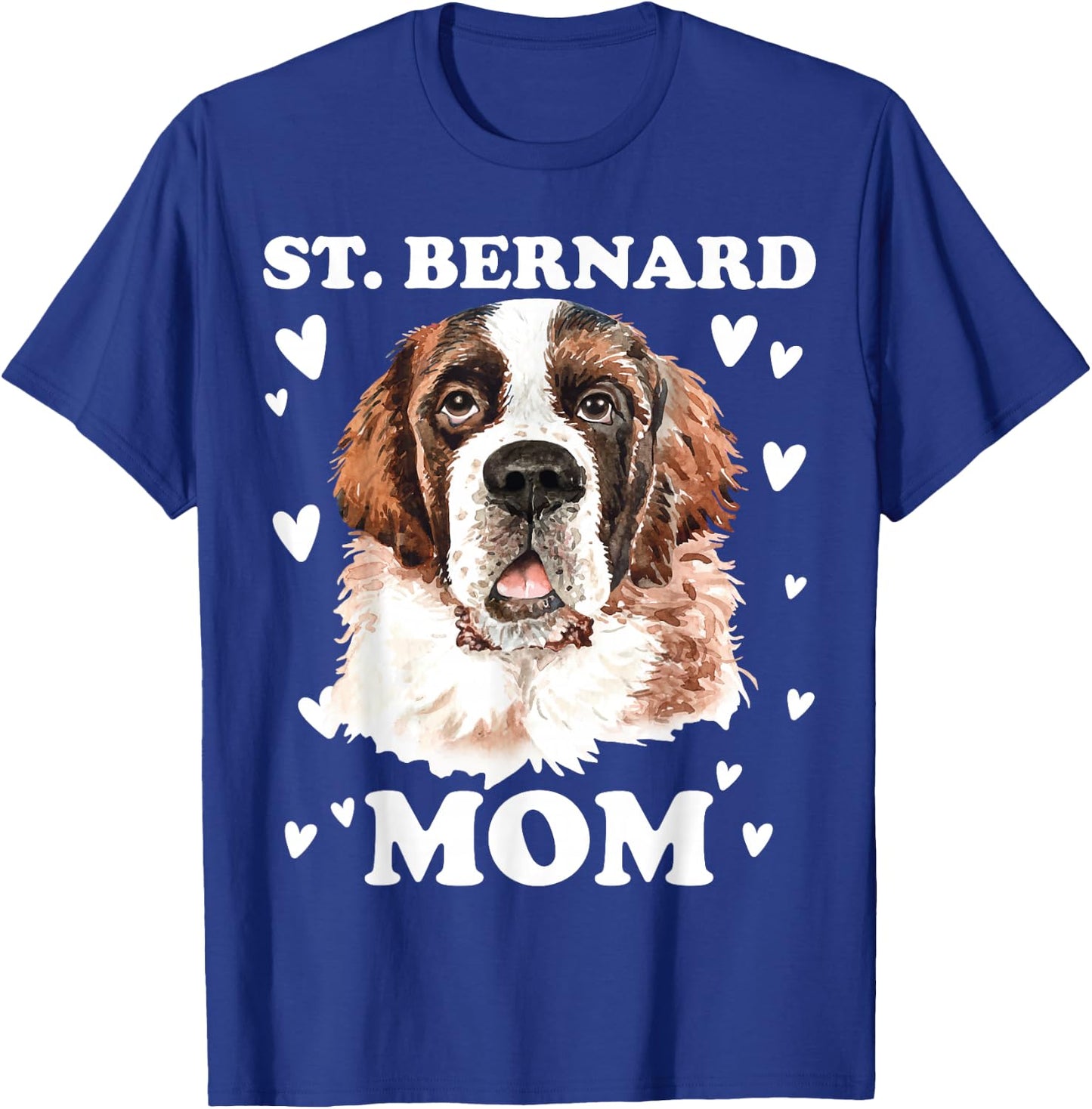 Bernard Bernhardog T-Shirt - T-Shirt | Royal