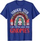 Christmas Surgical Tech Gnomes Surgical Nursing Technologist T-Shirt - T-Shirt | Royal