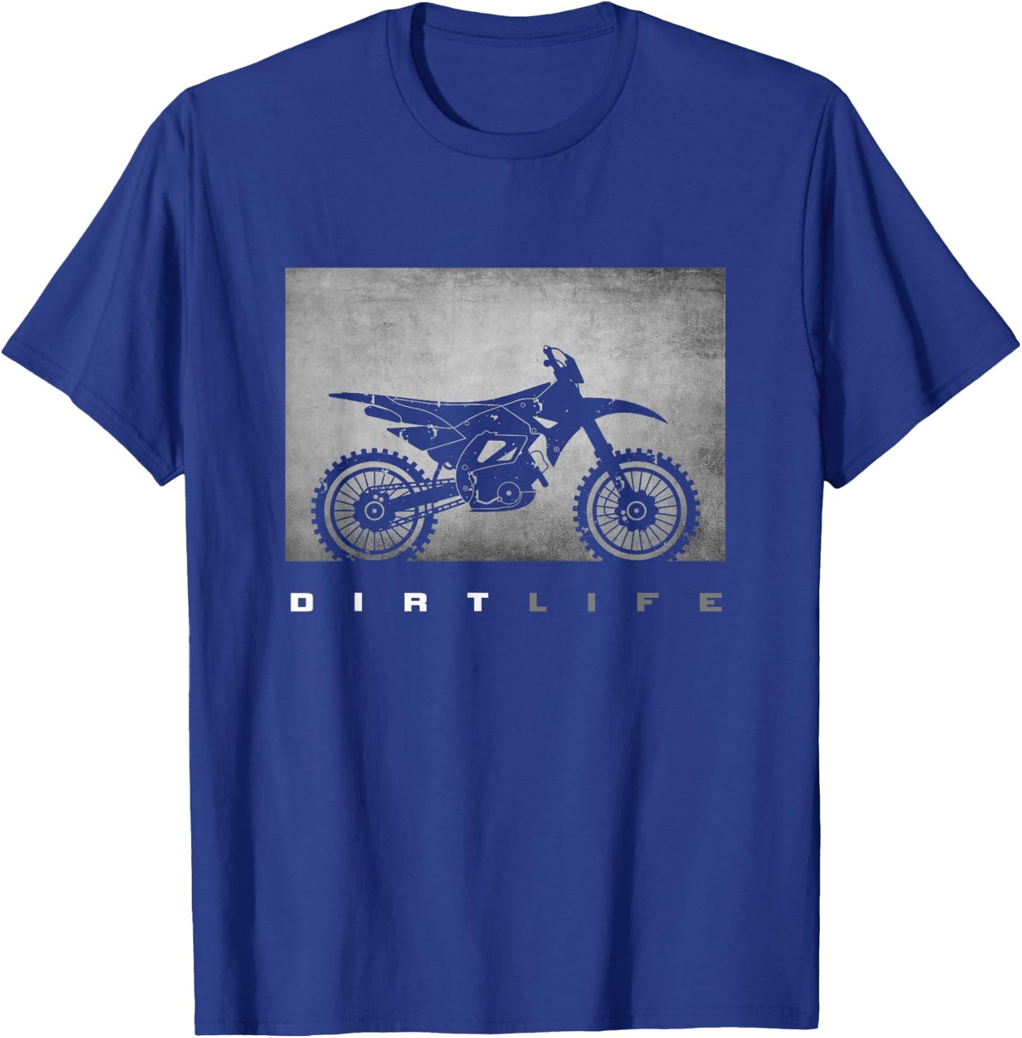 Dirt Bike Motocross Apparel - Dirt Bike Motocross T-Shirt - T-Shirt | Royal