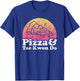 Pizza and Tae Kwon Do or Taekwon-Do T-Shirt - T-Shirt | Royal