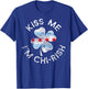 Kiss Me I'm Chi-rish Chicago Lucky Clover St. Patrick's Day T-Shirt - T-Shirt | Royal
