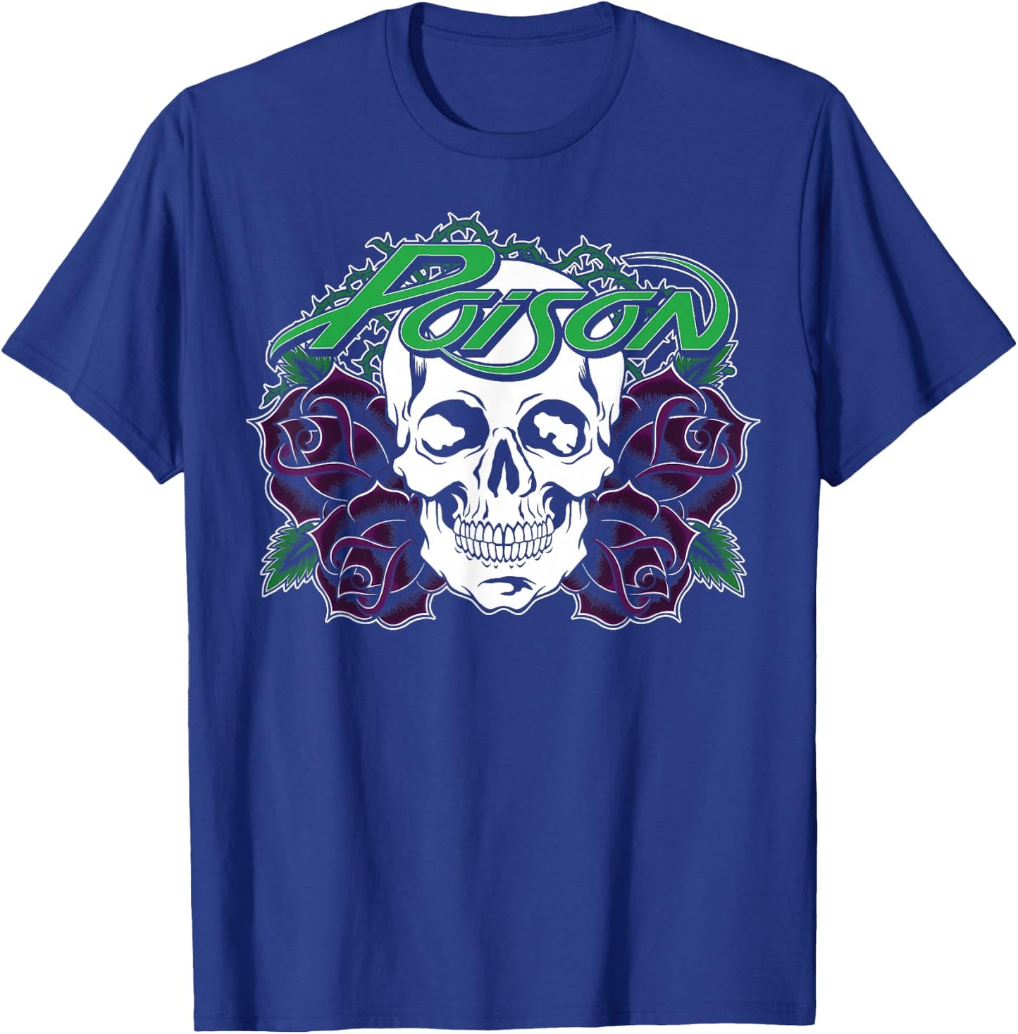 Poison - Purple Rose T-Shirt - T-Shirt | Royal