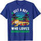 Just a boy who loves Bearded Dragons T-Shirt - T-Shirt | Royal