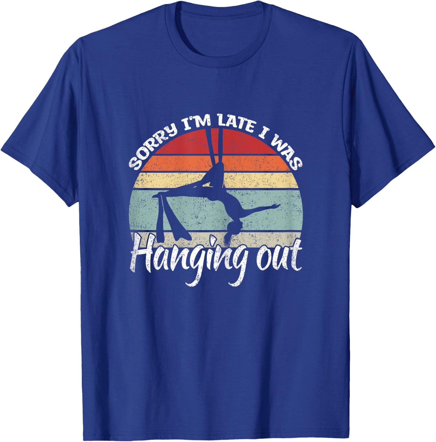 Aerial Silk Dancer Aerialist & Aerial Yoga T-Shirt - T-Shirt | Royal