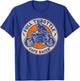 Full Throttle - Vintage Badge Cafe Racer T-Shirt - T-Shirt | Royal