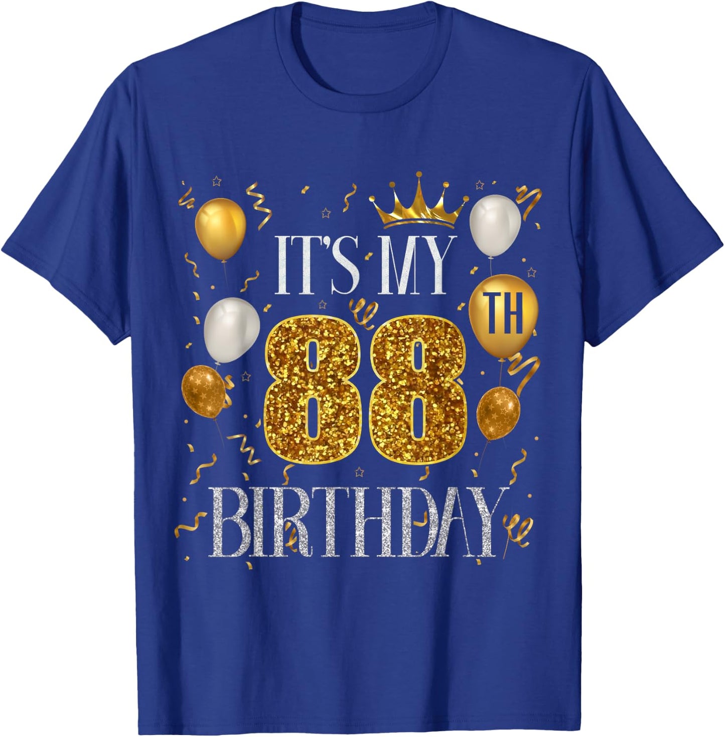 Its My 88th Birthday Happy 1935 Birthday Women T-Shirt - T-Shirt | Royal
