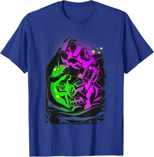 Marvel Fantastic Four Doctor Doom Color Pop Portrait T-Shirt - T-Shirt | Royal