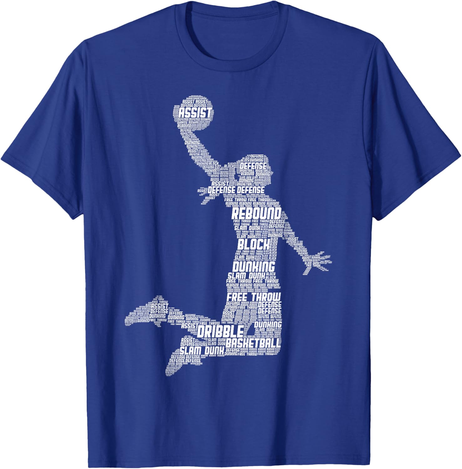 Basketball Girl Women Kids Girls Small T-Shirt - T-Shirt | Royal