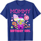 Mommy Of The Birthday Gifts Girl Candyland Candy Birthday T-Shirt - T-Shirt | Royal
