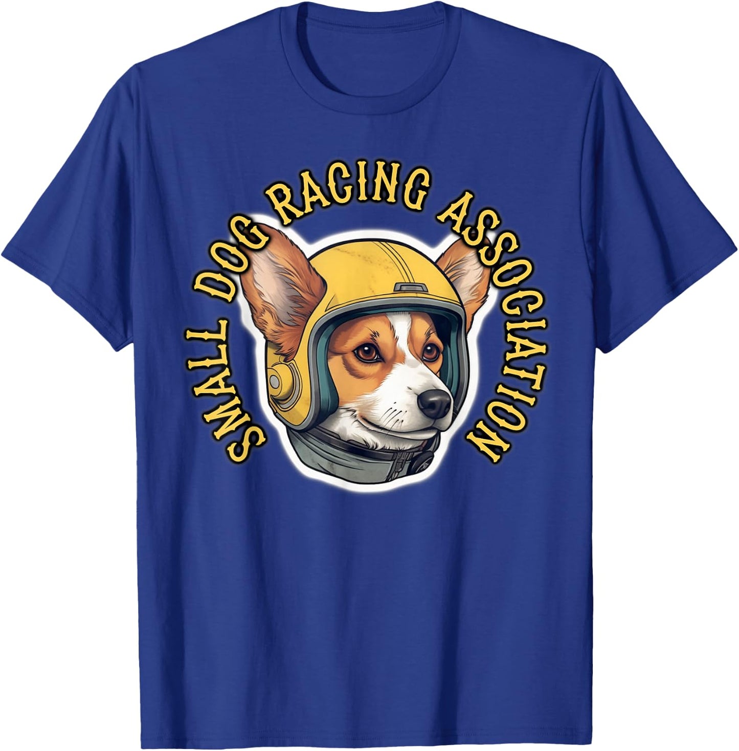 Welsh Corgi Racing - Dog Race T-Shirt - T-Shirt | Royal