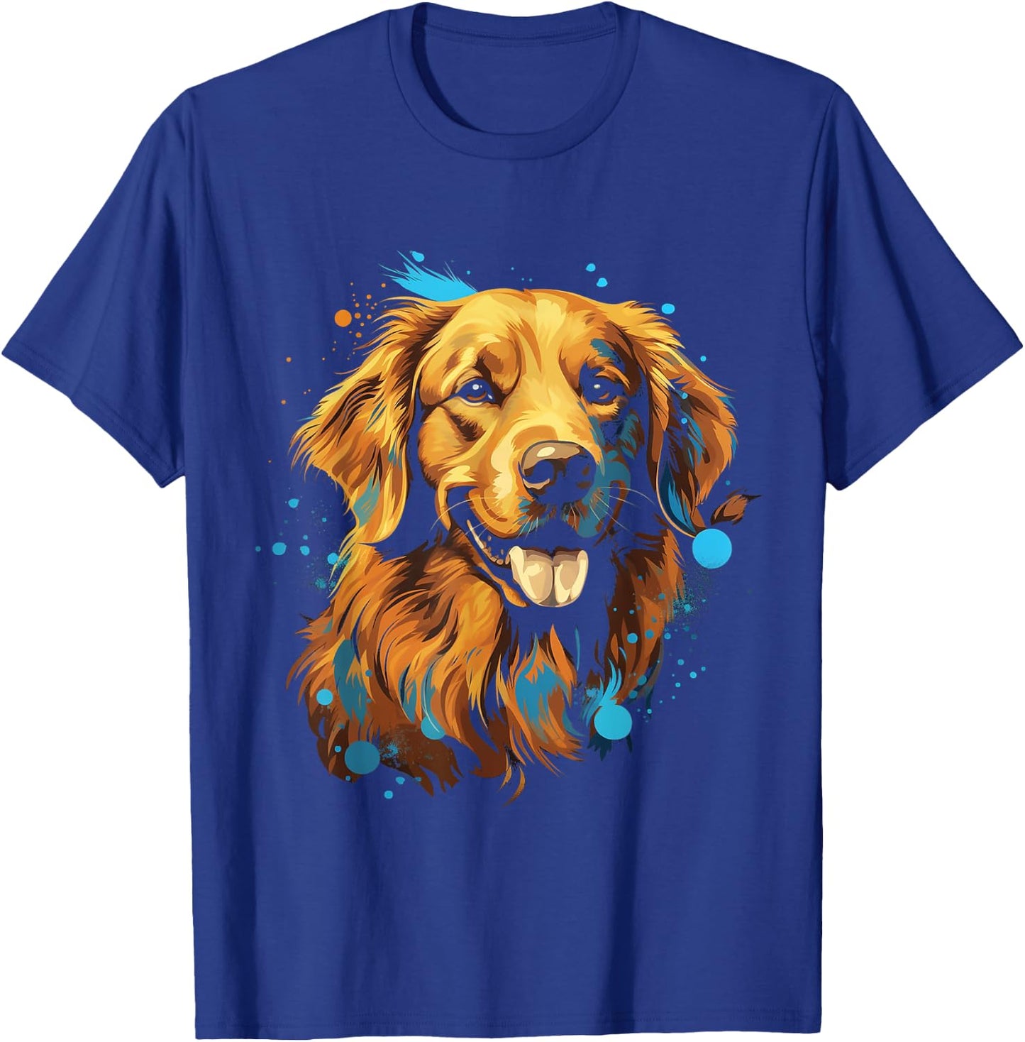 Golden retriever puppy dog Women Kids T-Shirt - T-Shirt | Royal